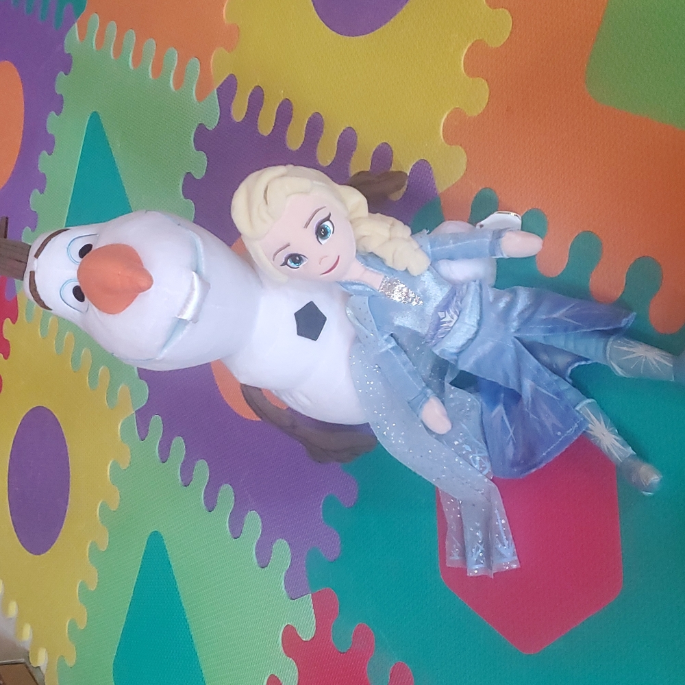 Elsa & Olaf plush